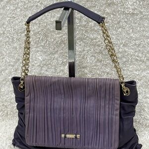 Balenciaga Elegant Purple Women's Bag with Gold Chain